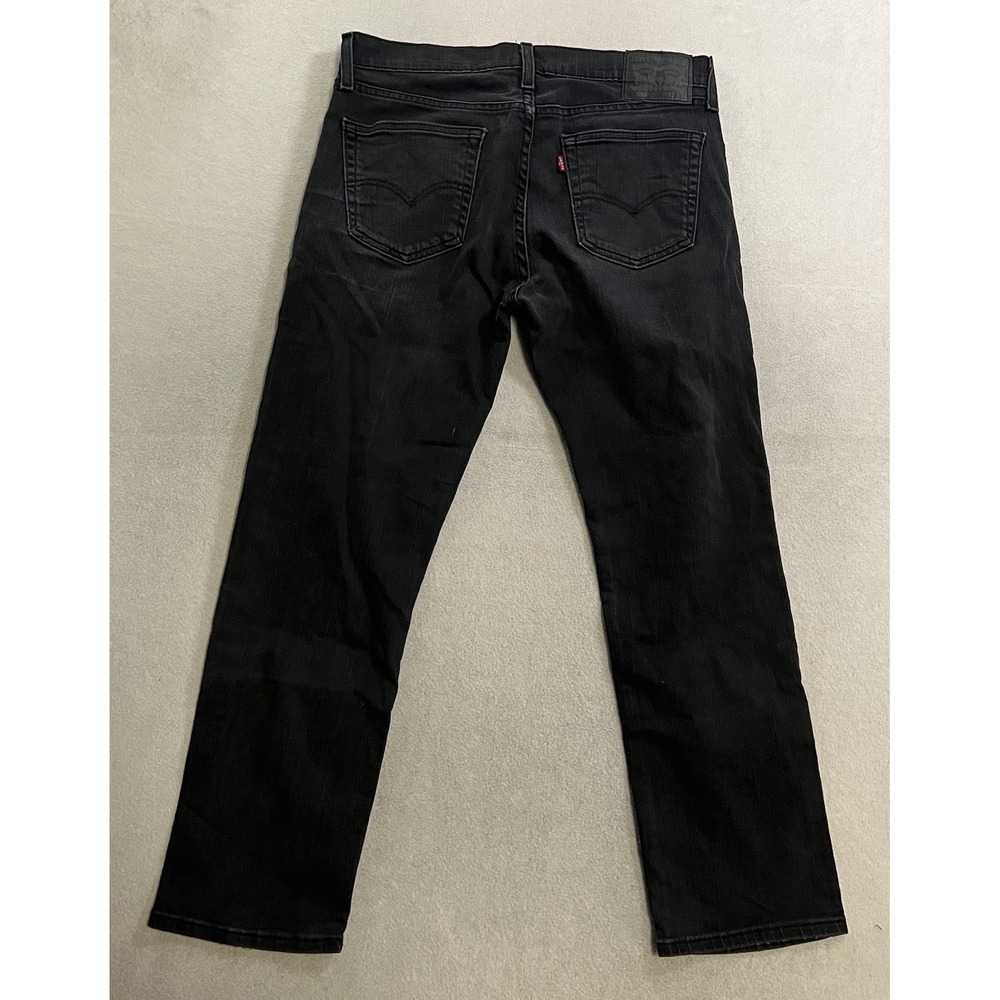 Levis 559 Jeans Men's Size 33x30 Black Denim Relaxed Straight Dark Wash Mid Rise
